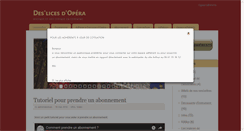 Desktop Screenshot of deslicesdopera.fr